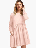 Custom Womens Long Sleeve Sexy Dress