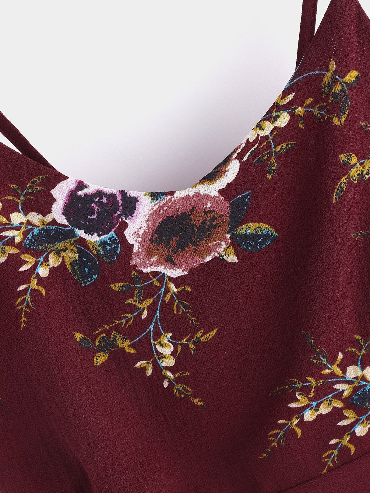 OEM Ladies Burgundy Camis