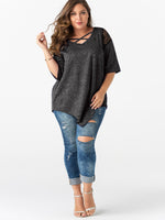 OEM ODM Womens Burgundy Plus Size Tops