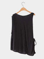 NEW FEELING Womens Black Camis