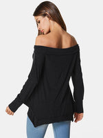 Custom Ladies Off The Shoulder T-Shirts