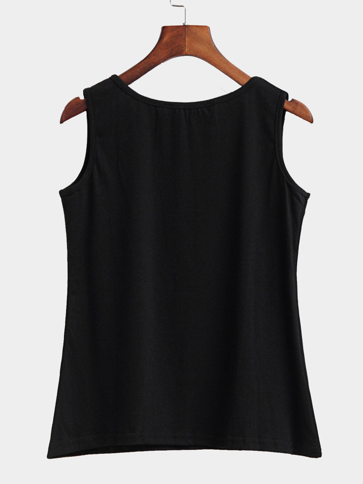 NEW FEELING Womens Black Camis