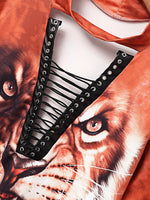 OEM Ladies Orange Mini Dresses