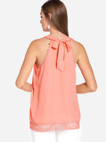 NEW FEELING Womens Pink Camis
