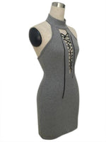 OEM Ladies Grey Bodycon Dresses