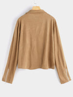 NEW FEELING Womens Khaki Plus Size Coats & Jackets