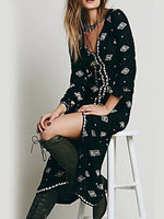 NEW FEELING Womens Black Midi Dresses