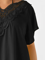 ODM Ladies Short Sleeve Plus Size Tops