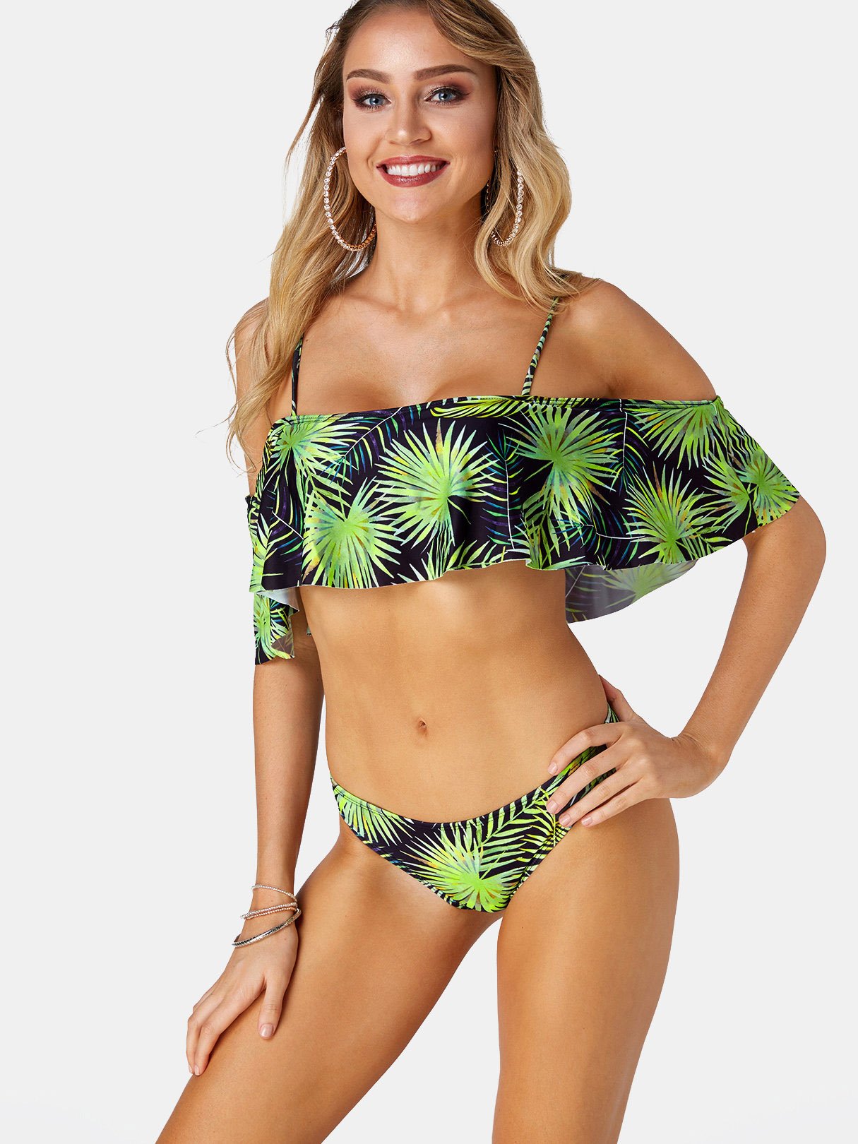 OEM Ladies Green Bikinis