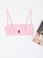 NEW FEELING Womens Pink Bikinis