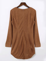 ODM Ladies Long Sleeve Mini Dresses