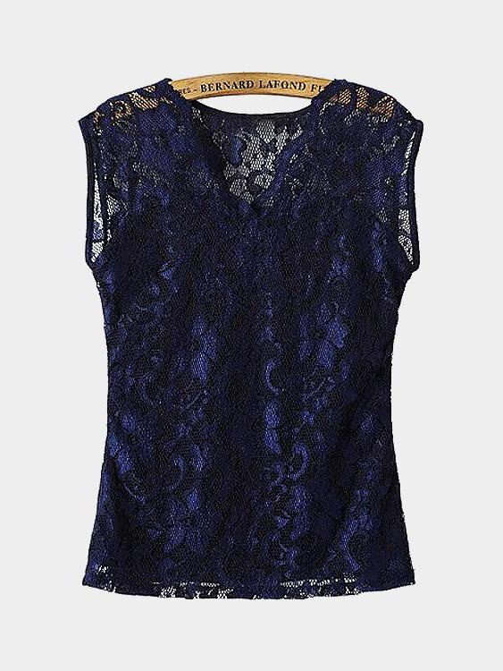 Wholesale V-Neck Lace Top Camis