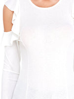 OEM Ladies White T-Shirts