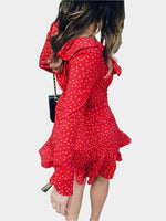 OEM ODM Womens Red Mini Dresses