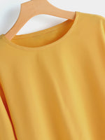 OEM Ladies Yellow T-Shirts