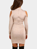 NEW FEELING Womens Apricot Mini Dresses