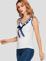 OEM Ladies White Camis