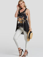 NEW FEELING Womens Black Camis