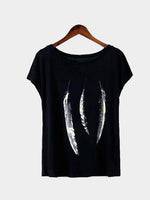 Wholesale Round Neck Black T-Shirts