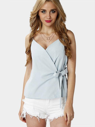 Wholesale Sexy Strappy Cami Top With Bowknot