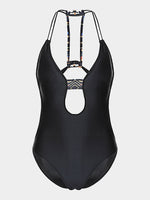 Wholesale Black Sexy Bodycon Bodysuit One-Pieces