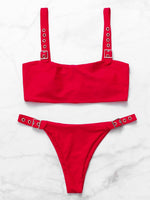 OEM ODM Ladies White Bikinis