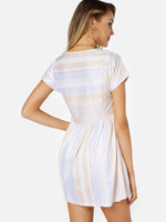 NEW FEELING Womens Multi Mini Dresses