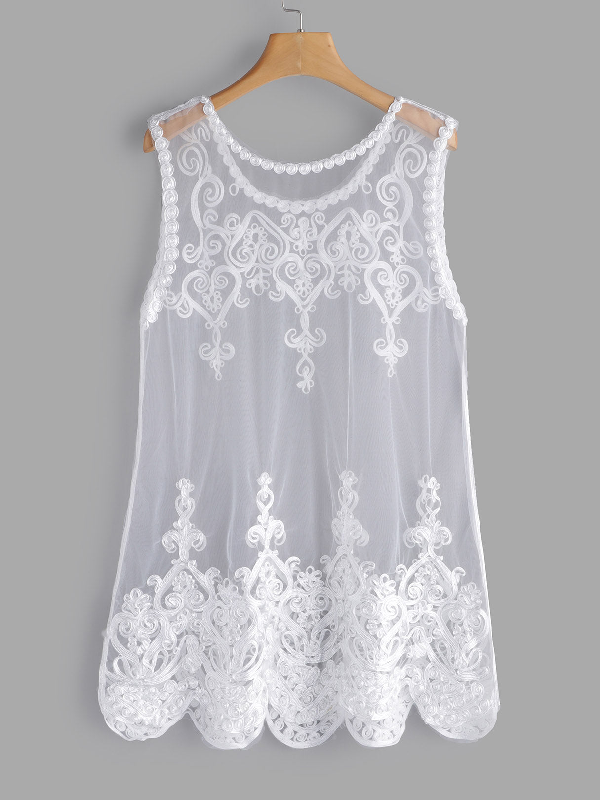 NEW FEELING Womens White Plus Size Tops