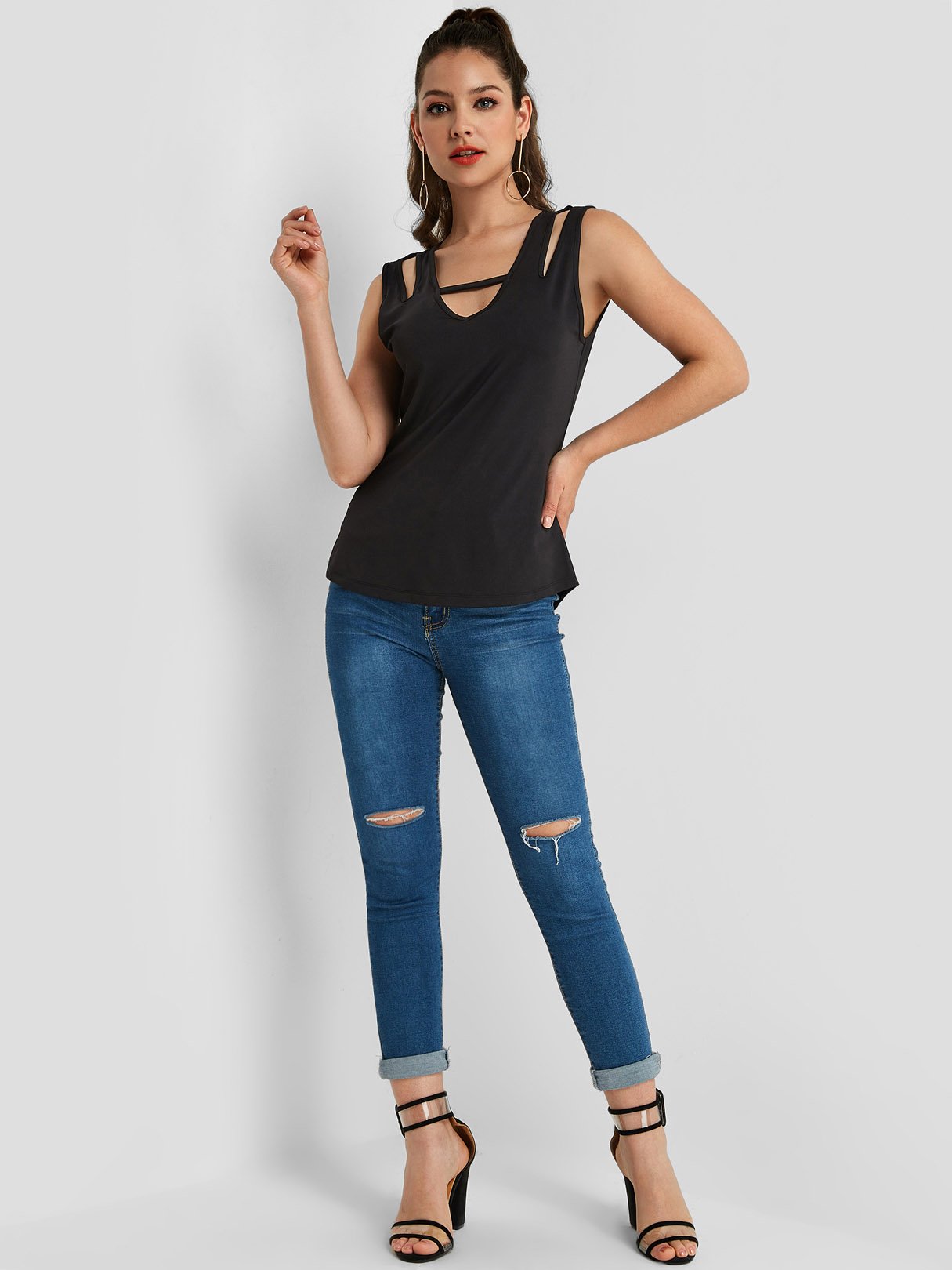 OEM ODM Womens Sleeveless Tank Top