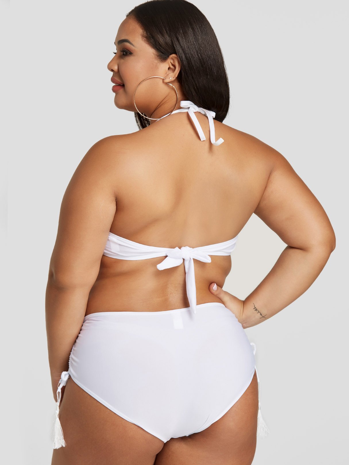 Custom Plus Size Womens High Waisted Bikini
