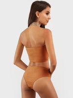 ODM Ladies Sleeveless Two Piece Bikini