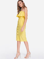ODM Ladies Sleeveless Midi Dress