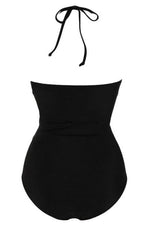 NEW FEELING Womens Black One-Pieces