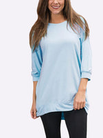 OEM Ladies Blue T-Shirts