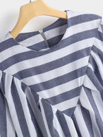 OEM Ladies Striped Casual Dresses