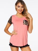 OEM Ladies Watermelon Red T-Shirts