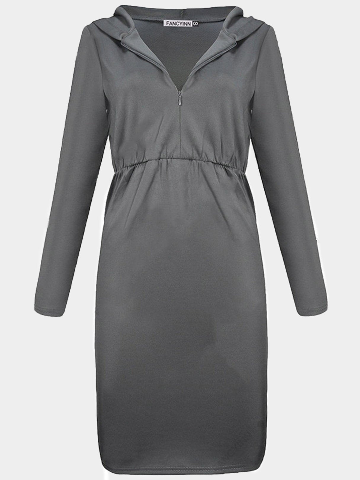 OEM ODM Ladies Black V-Neck Dresses