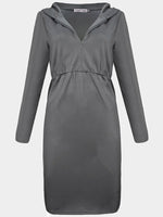 OEM ODM Ladies Black V-Neck Dresses
