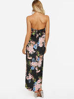 NEW FEELING Womens Black Floral Dresses