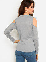 NEW FEELING Womens Grey T-Shirts
