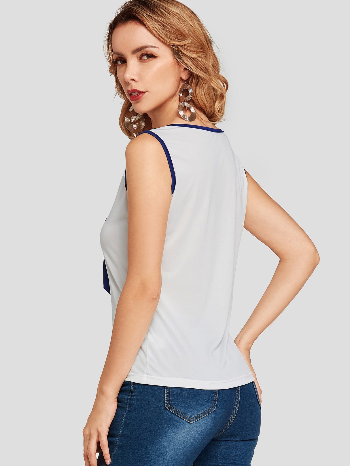 ODM Ladies Sleeveless Tank Top