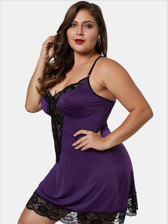 Custom Ladies V-Neck Plus Size Intimates