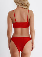 Custom Womens Sleeveless Two Piece Bikinis