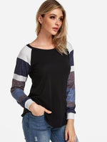 Custom Womens Striped T-Shirts