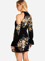 NEW FEELING Womens Black Mini Dresses
