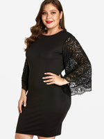 Custom Plus Size Tea Length Dresses