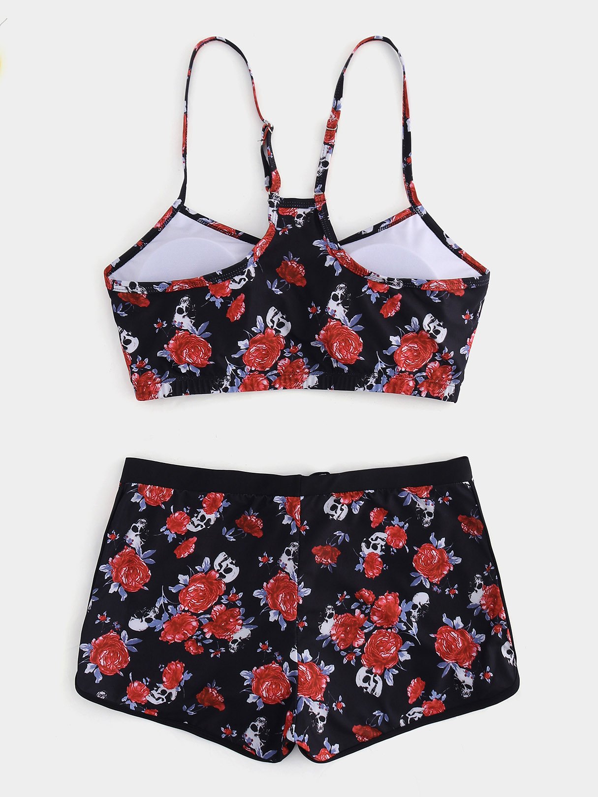 NEW FEELING Womens Floral Plus Size Swimwear