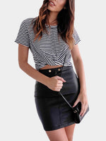 NEW FEELING Womens Multi T-Shirts