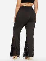 OEM Ladies Black Plus Size Bottoms