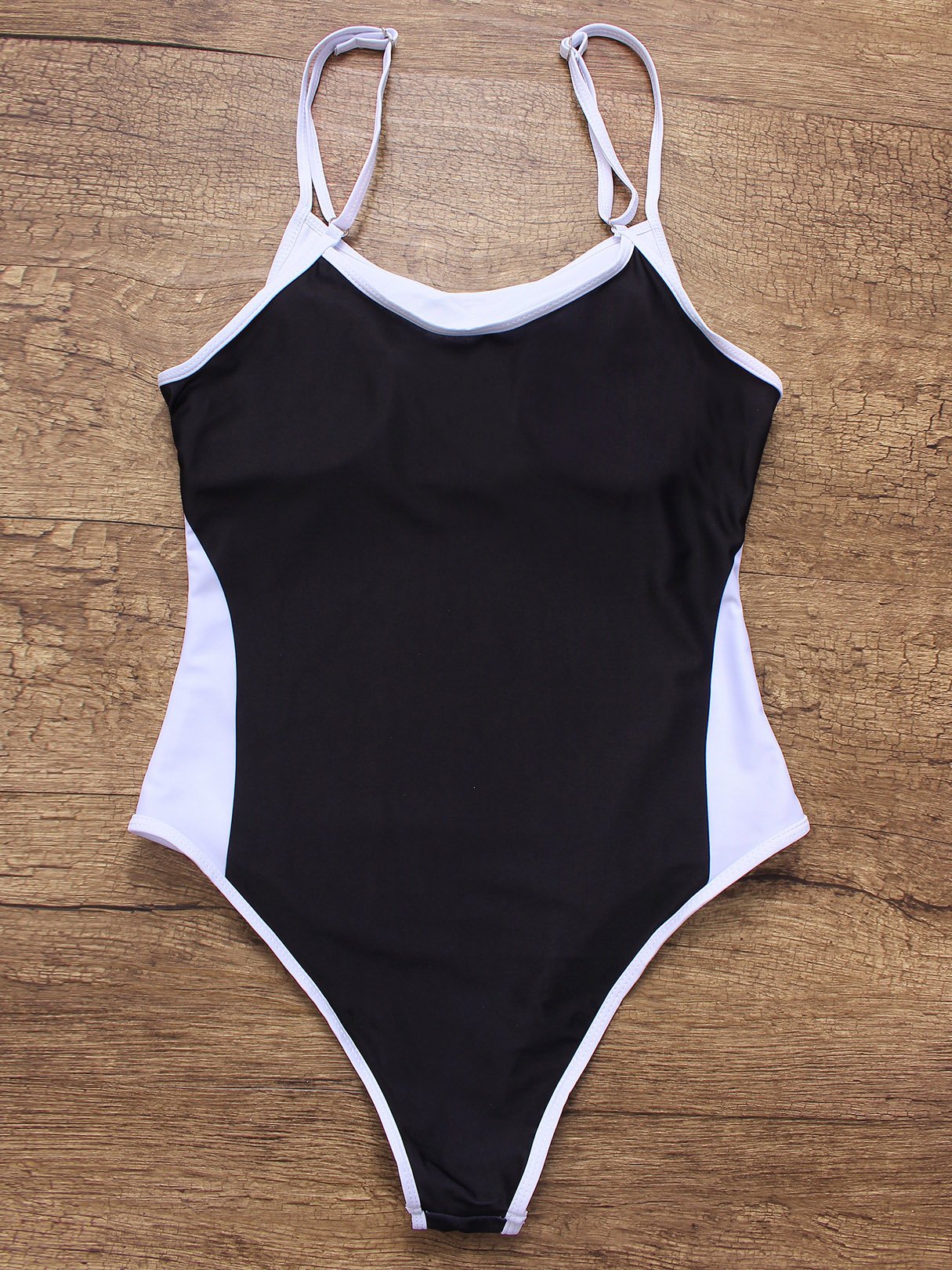 Custom Pink Black Bikini